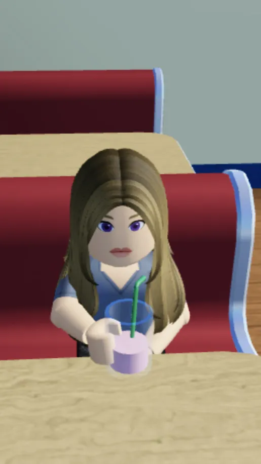 ai character: Hate heart background