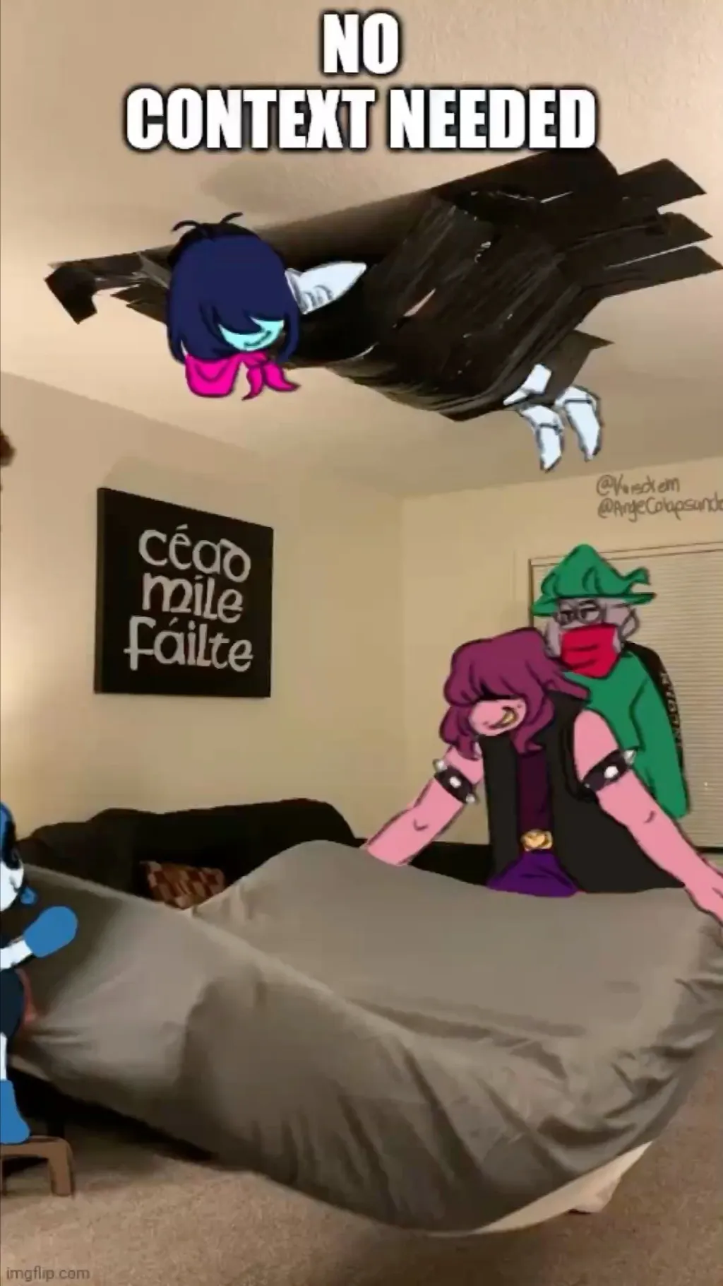 ai character: DELTARUNE 2 background