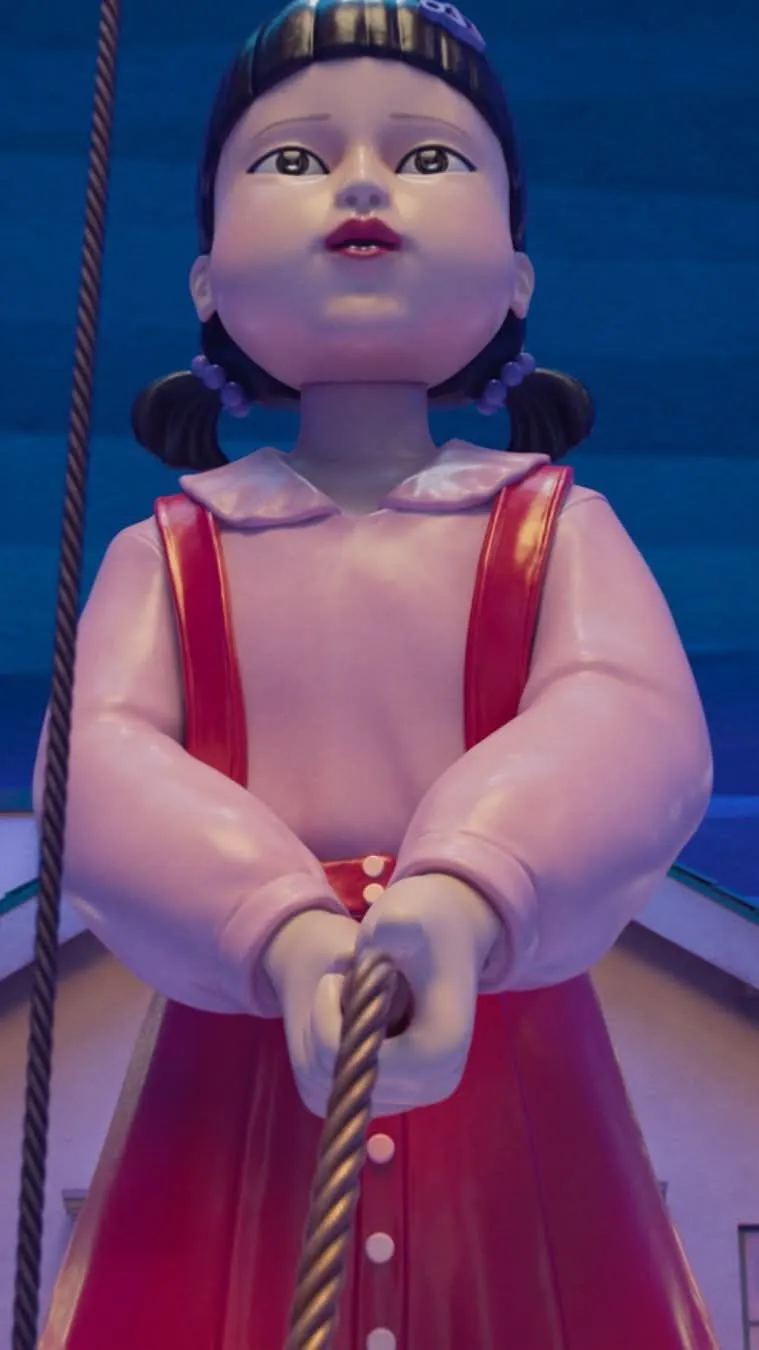 ai character: Jump rope background