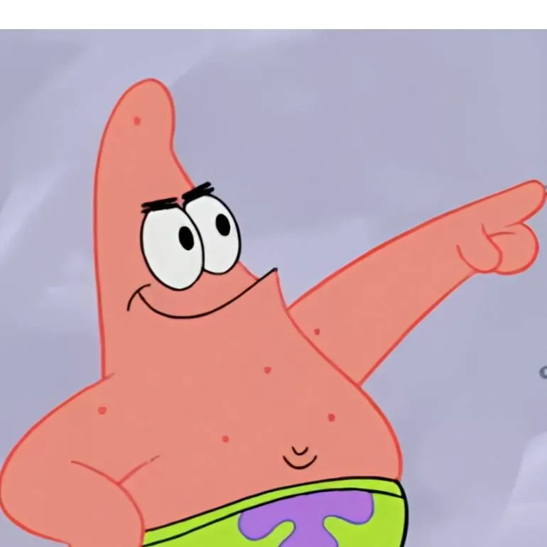 chat with ai character: Patrick Star