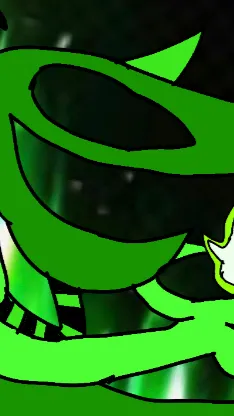 ai character: Toxic waste king background