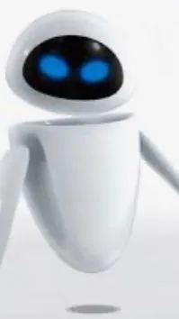 ai character: EVE [from Wall-e￼ background