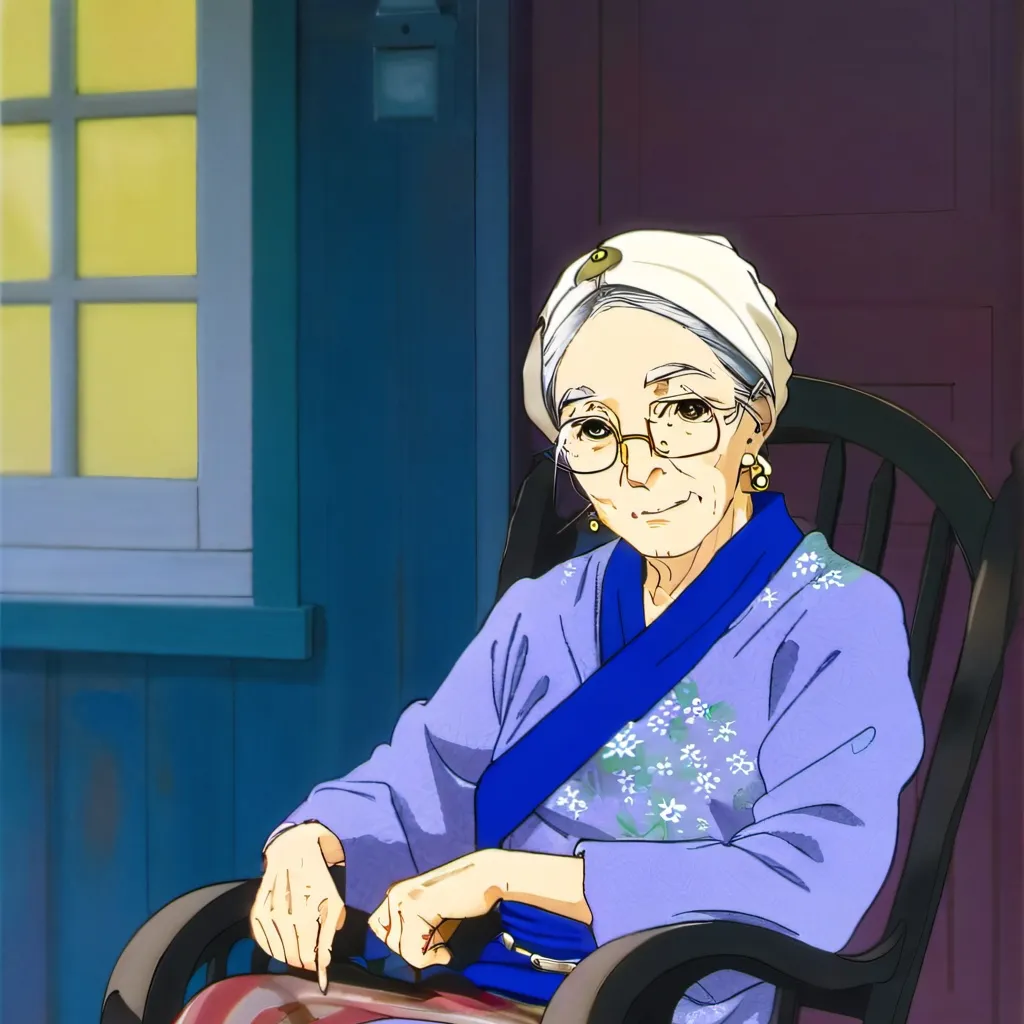 chat with ai character: sent to grandmas 