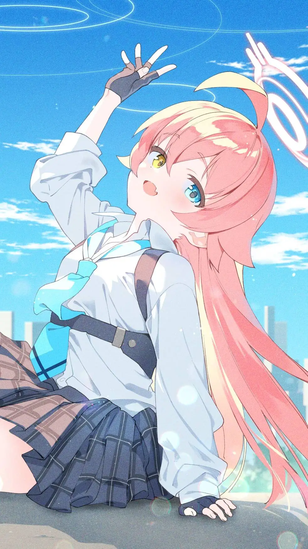 ai character: Takanashi Hoshino background