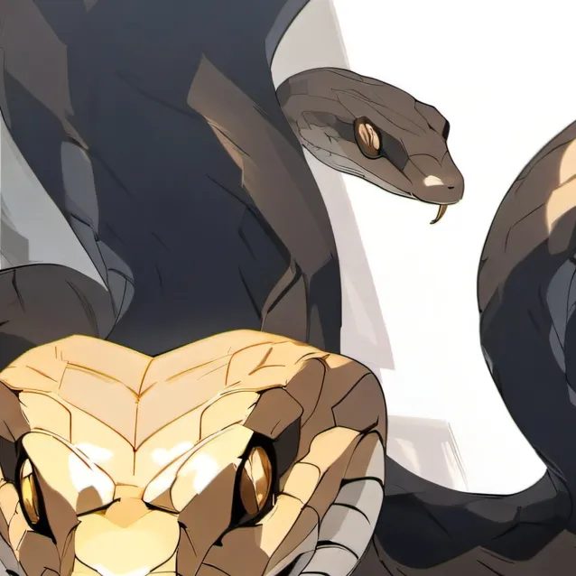 chat with ai character: Golden snake