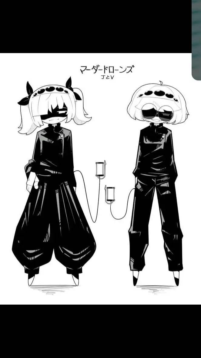 ai character: j and v background
