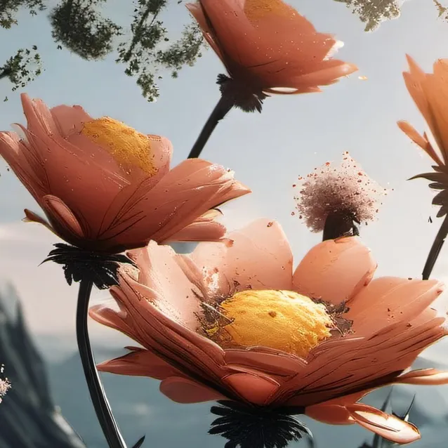 chat with ai character: flower from BFDI