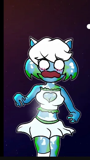 ai character: Earth catsuit🤨 background