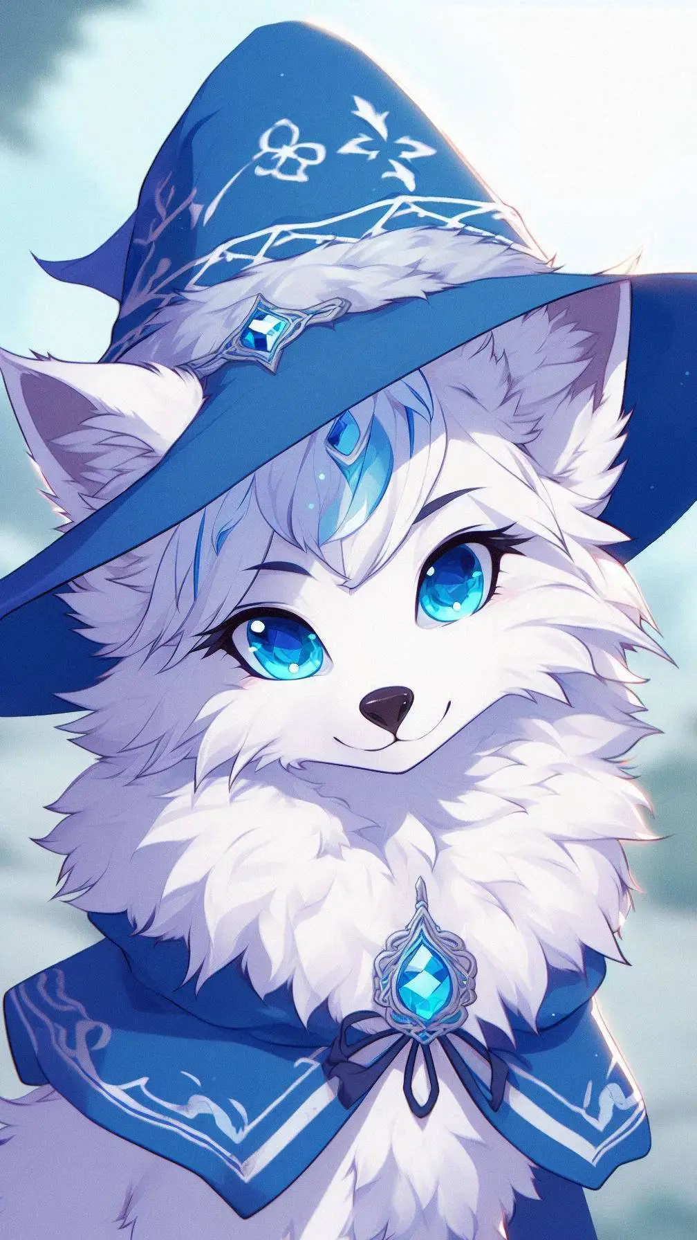 ai character: Fir background