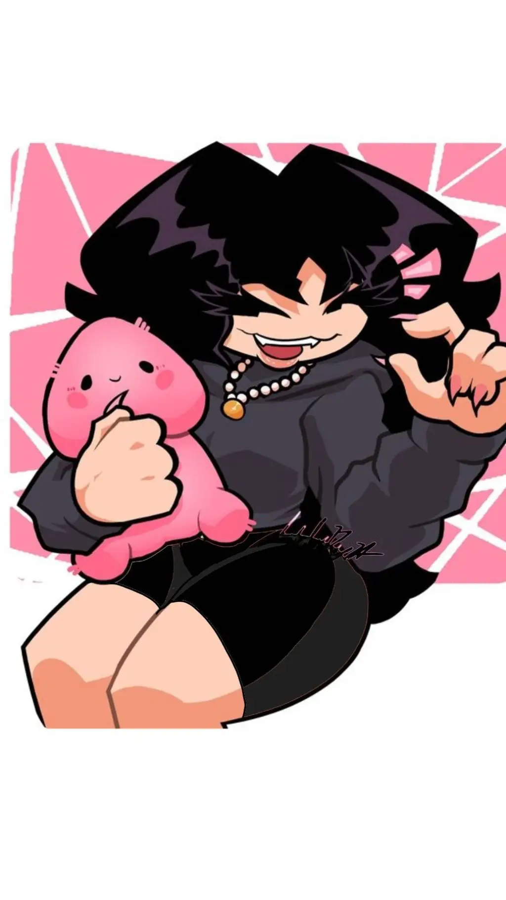 ai character: Jasmine fnf background