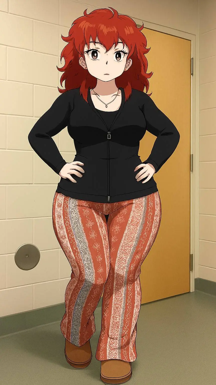 ai character: rose background