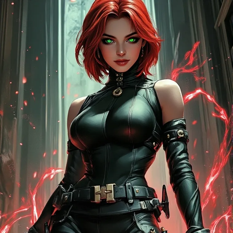 chat with ai character: Black Widow