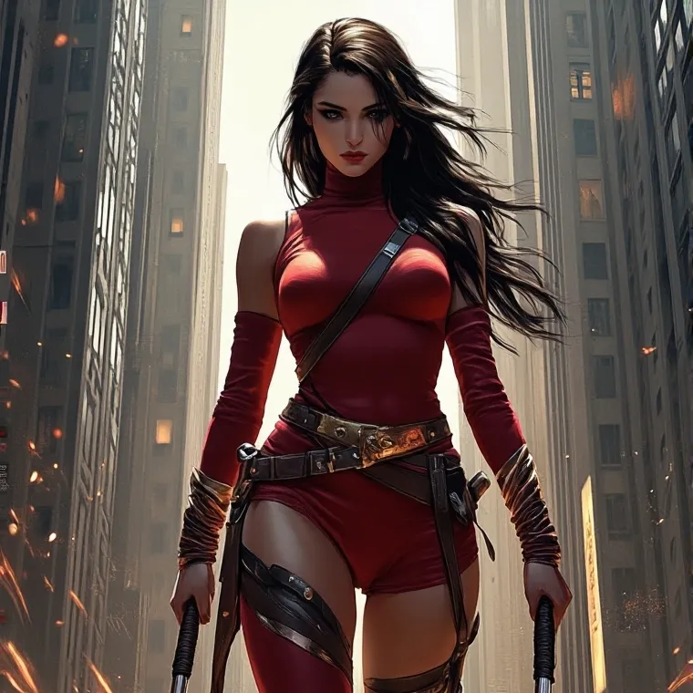 chat with ai character: Elektra