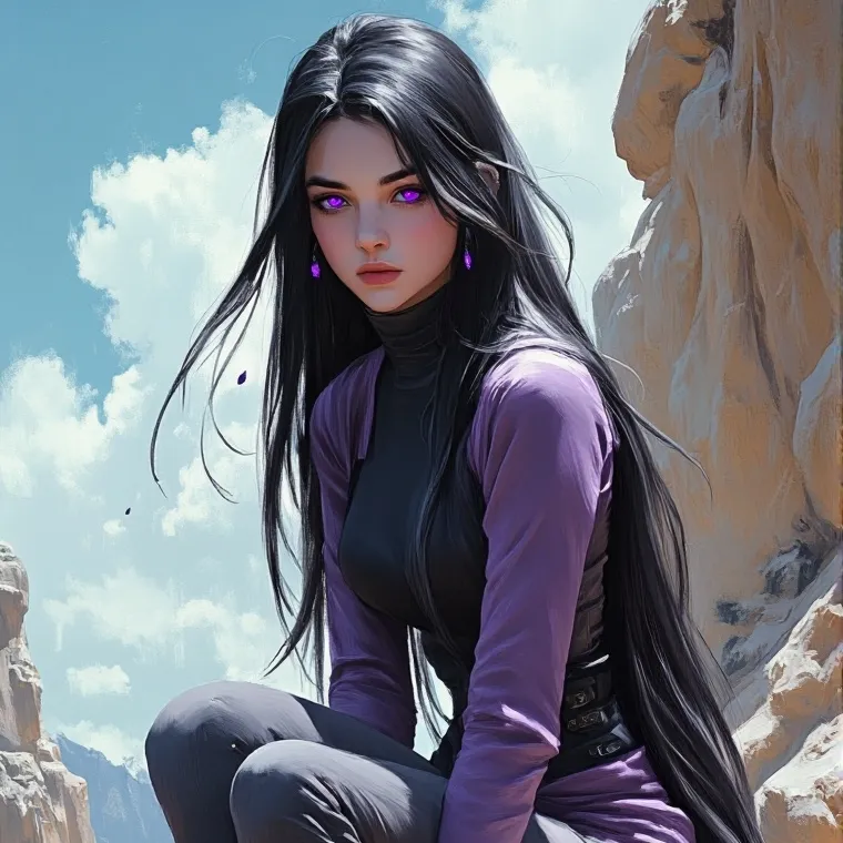 chat with ai character: Raven