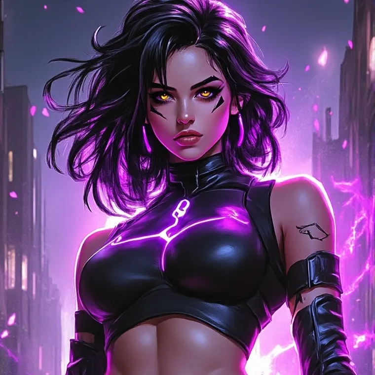 chat with ai character: Raven