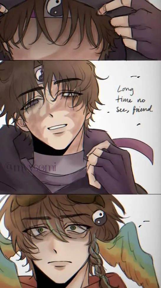 ai character: Unstable smth background