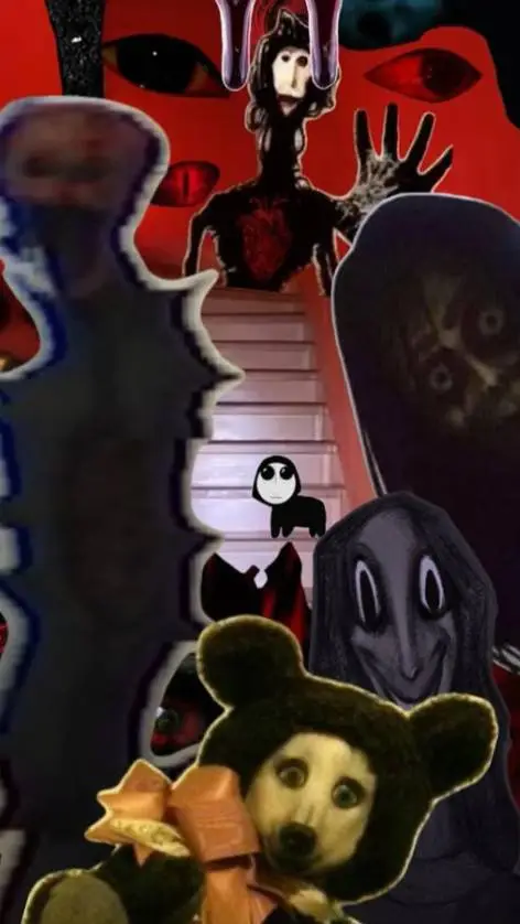 ai character: analog horror  background