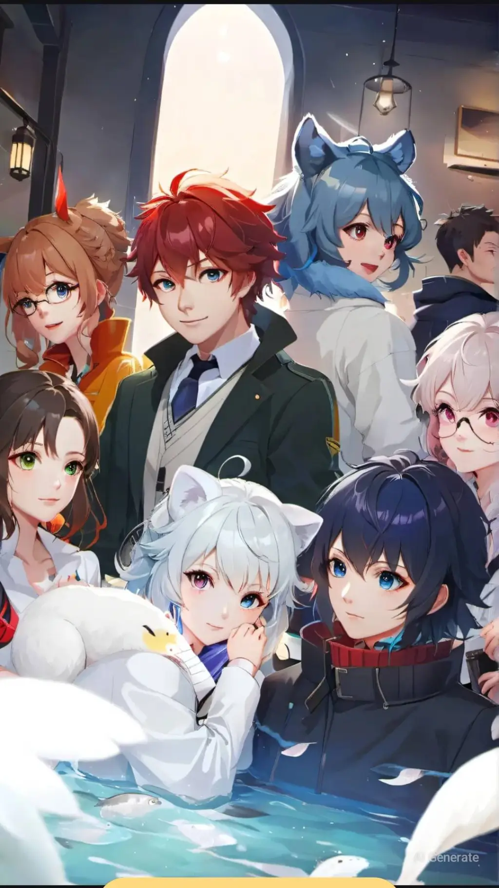 ai character: Azual's Gang  background