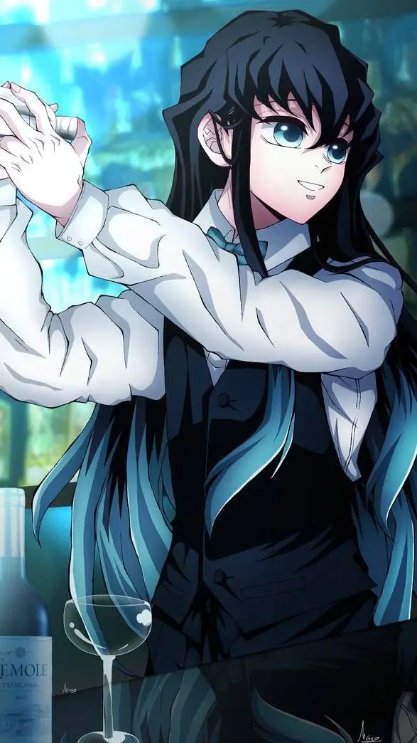 ai character: ~Muichiro in bar~ background