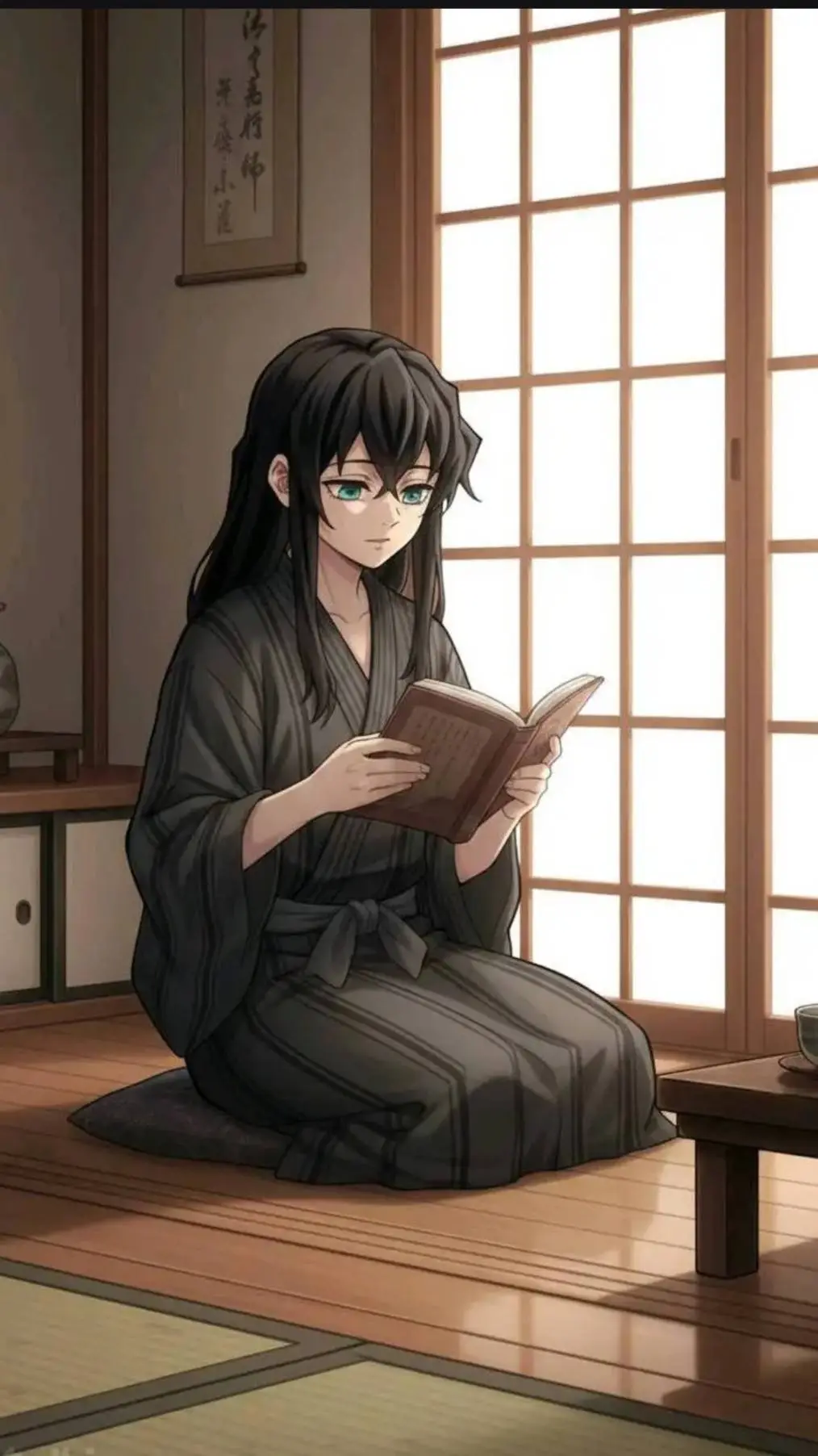 ai character: Muichiro background