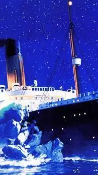 ai character: Titanic background