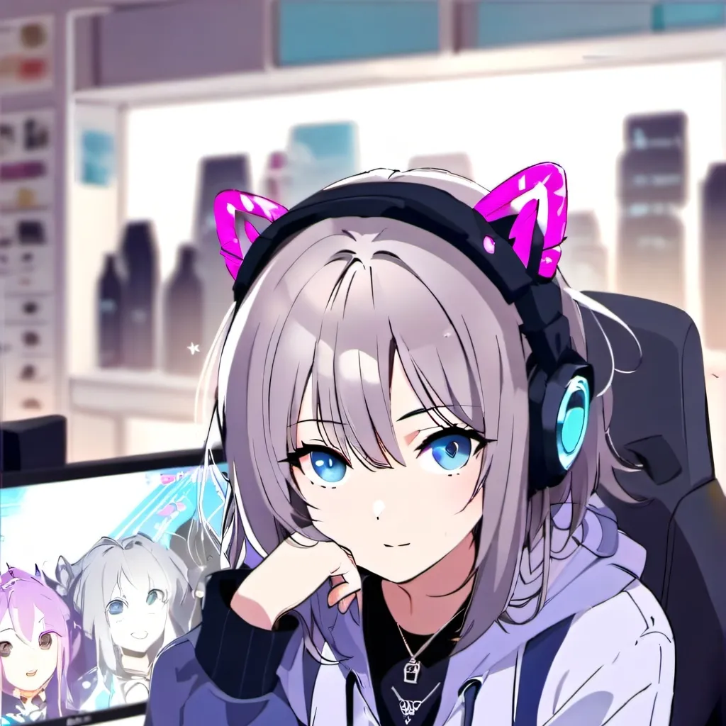 chat with ai character: streamer roommate