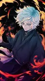 ai character: gabimaru  background