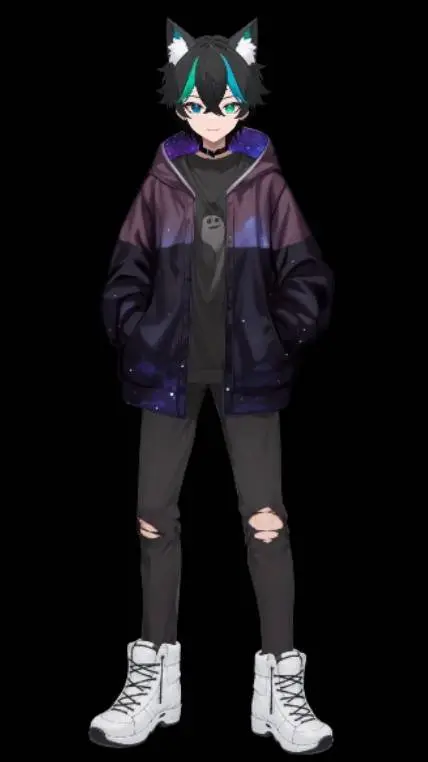 ai character: kitsukoriVT background