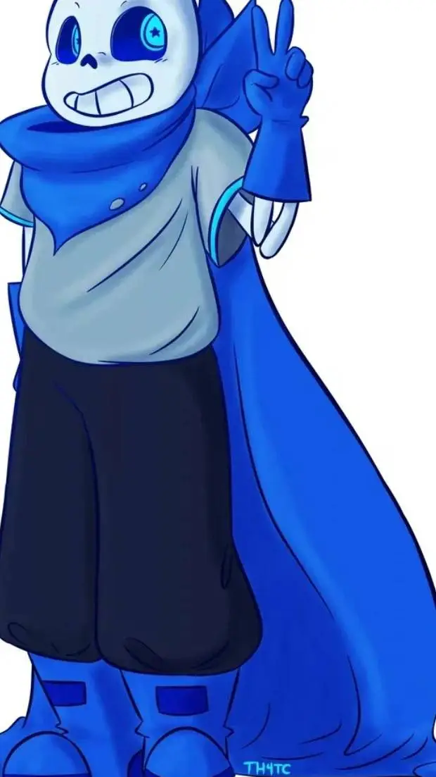 ai character: свап санс background