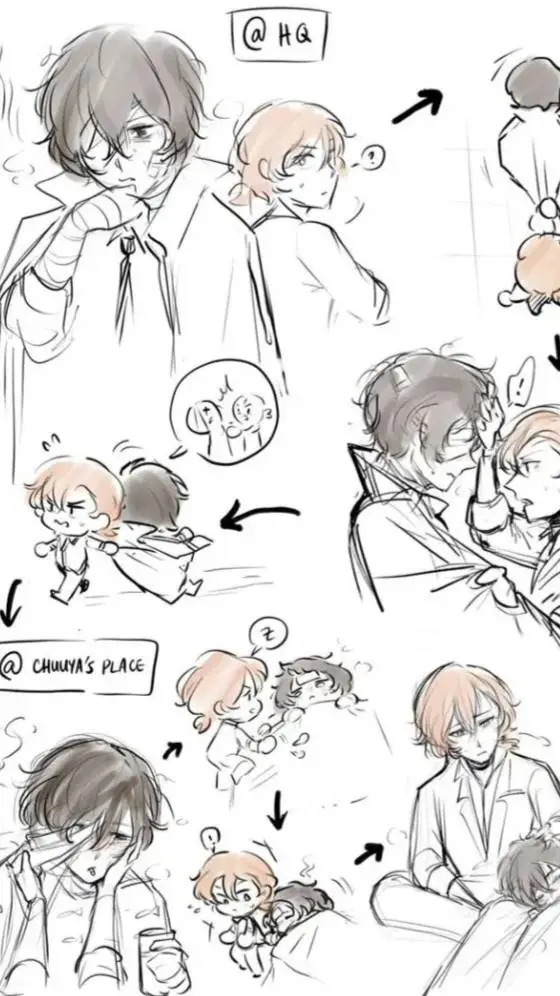 ai character: Soukoku but.. background