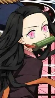 ai character: du bist Nezuko  background
