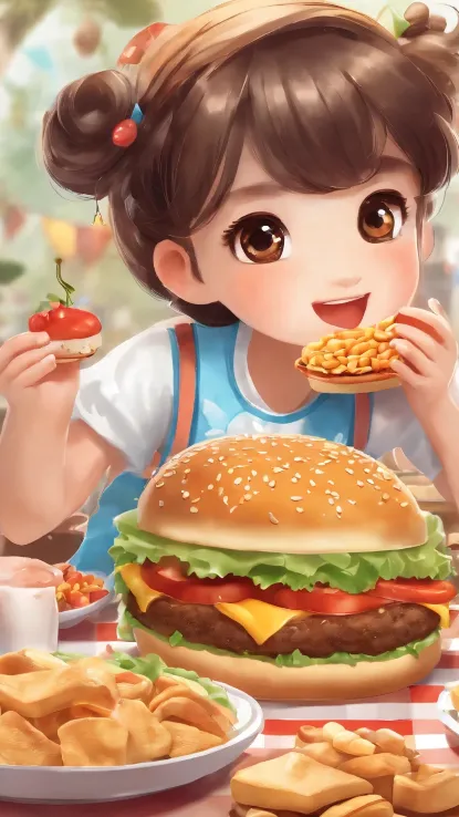 ai character: Fat kid background