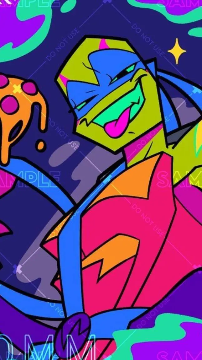 ai character: bf leo rottmnt background