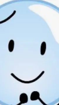 ai character: Bubble BFDI background