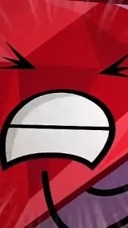 ai character: Ruby bfdi background