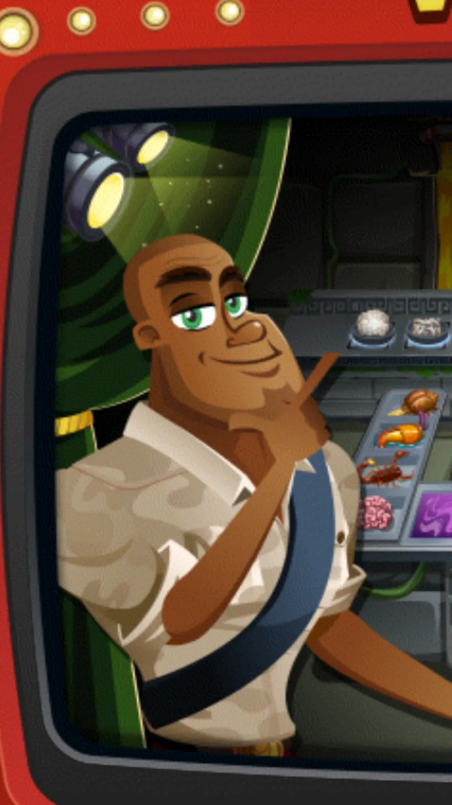 ai character: Dan Germandan background