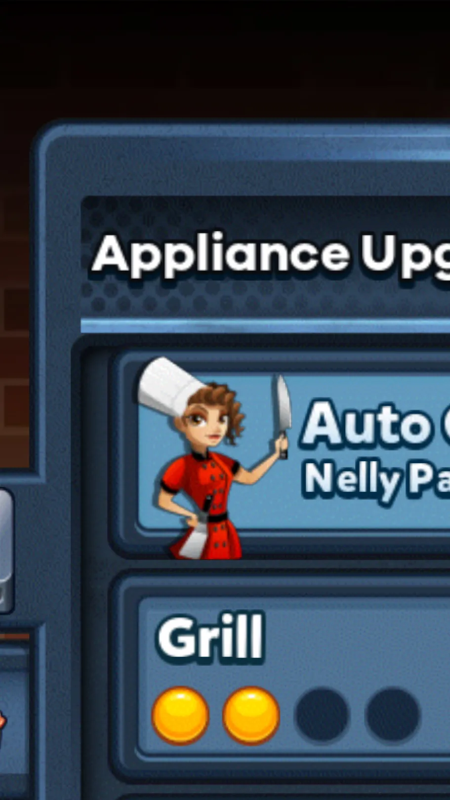 ai character: Nelly panina  background