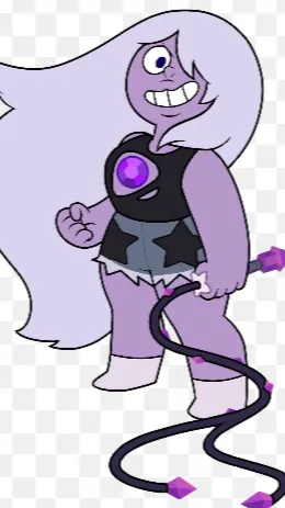 ai character: Amethyst background