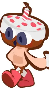 ai character: Cake hybrid background