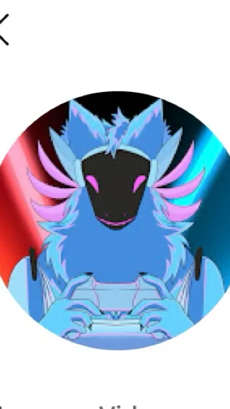 ai character: GamingAxol background