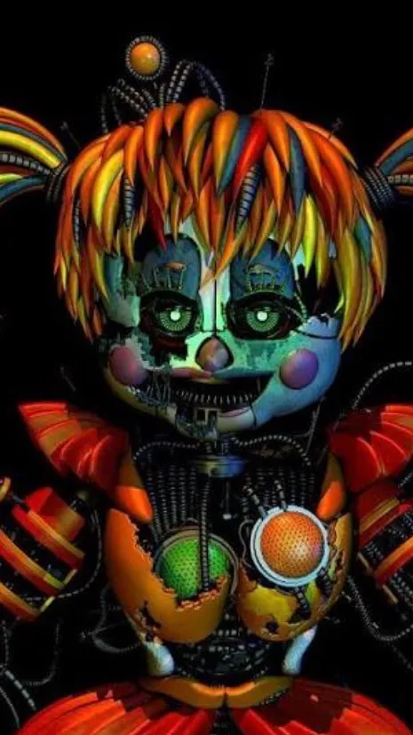 ai character: Scrap Baby background