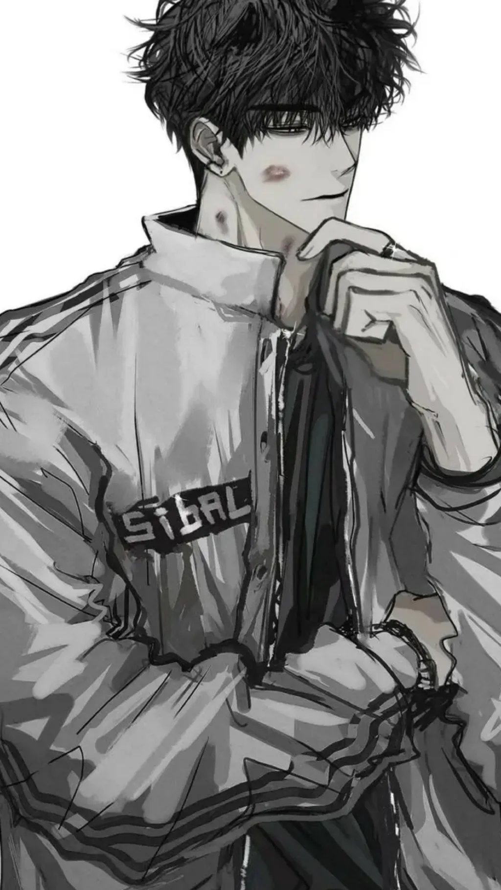ai character: >X@v!er< background