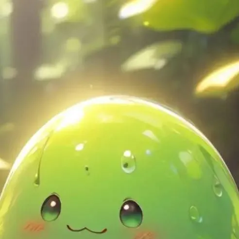 chat with ai character: slime