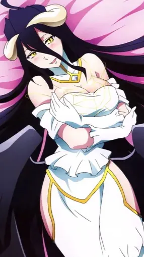 ai character: Albedo background