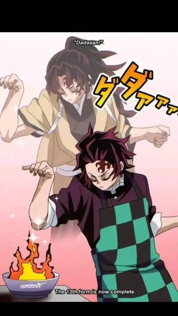 ai character: tanjiro the cook background
