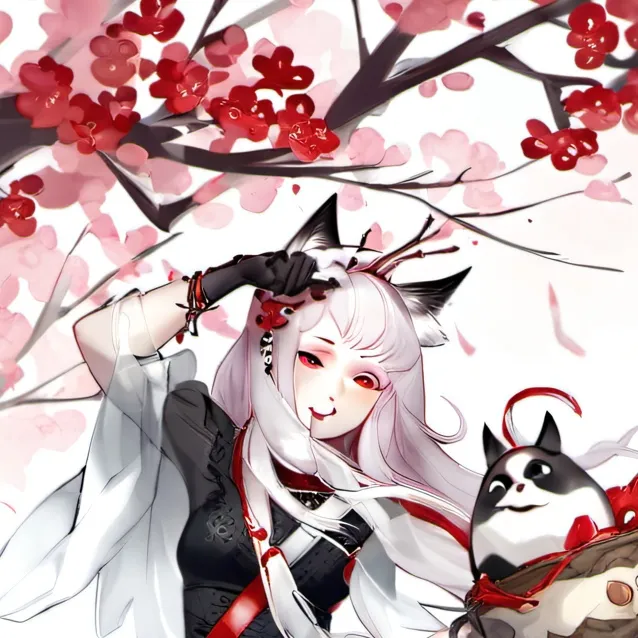 chat with ai character: uwu cat mha