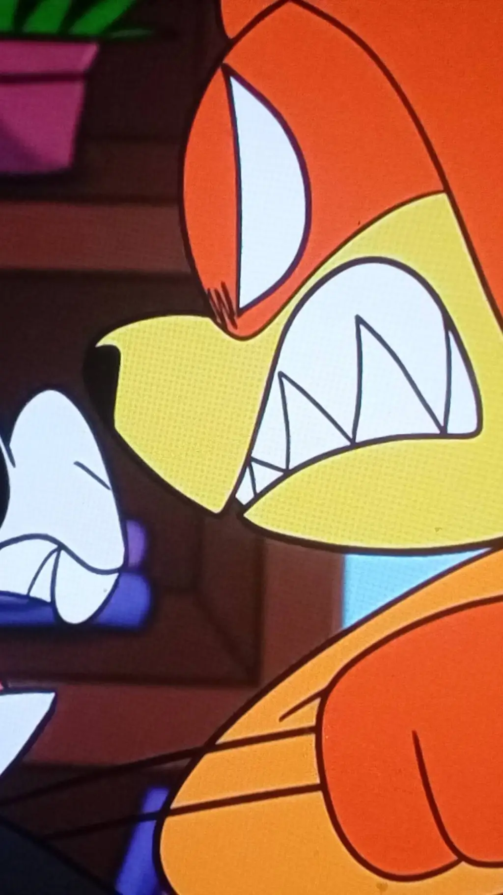 ai character: DogDay background