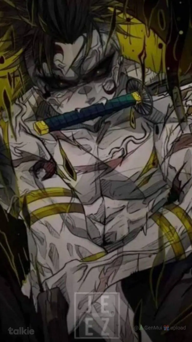 ai character: Demon Genya  background