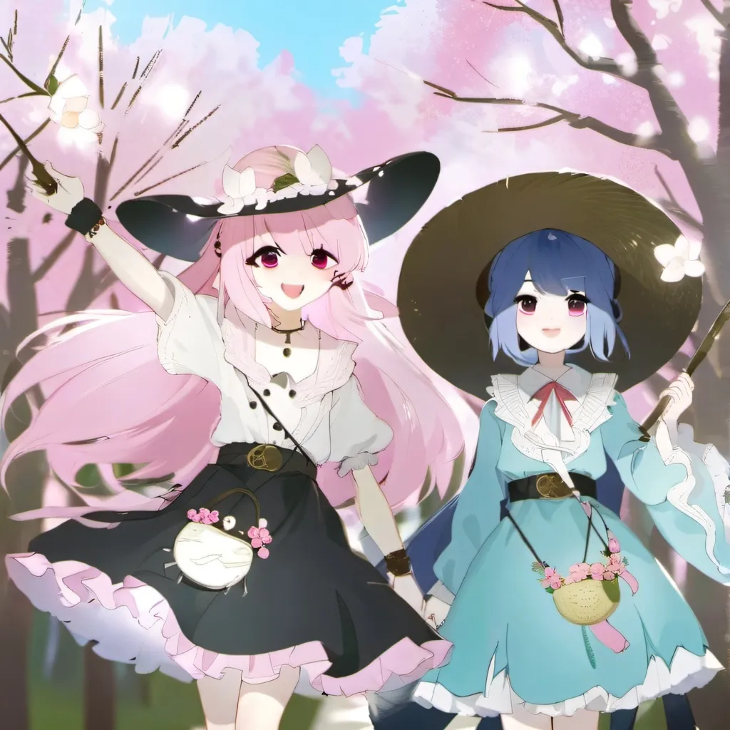 chat with ai character: Lizzy and Lilly