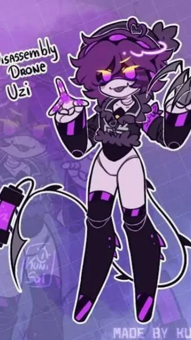 ai character: Uzi background